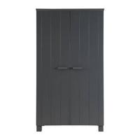 WOOOD Opbergkast 'Dennis' kleur Donkergrijs - thumbnail