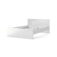 Bed Naia - hoogglans wit - 140x200 cm - Leen Bakker - thumbnail