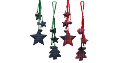 Tros ijzer figuren h38 cm assorti kerstboomversiering kerst Decoris - Decoris