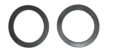 Kirchhoff Schroefafdichting, rubber, 43,5 x 55 x 3,5 mm, voor 1 1/4" (2x) - 98696800