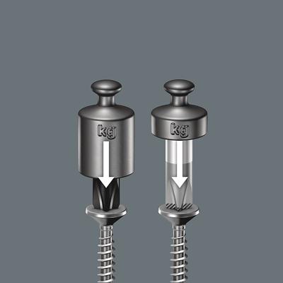 Wera 334/6 Schroevendraaierset Kraftform Plus Lasertip + Houder, 6 -delig - 1 stuk(s) - 05105650001
