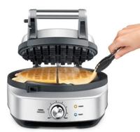 Sage THE NO-MESS WAFFLE Wafelmaker Zilver - thumbnail