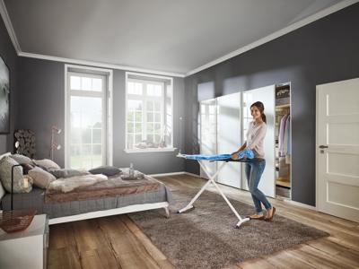 Leifheit 71606 strijkplankovertrek Strijkplank gevoerde hoes Katoen, Polyester, Polyurethaan Gemengde kleuren