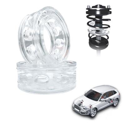 2 PCS Car Auto E Type Shock Absorber Spring Bumper Power Cushion Buffer Spring Spacing: 17mm Colloid Height: 38mm