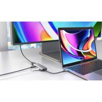 Hyper HD41-GL 4-in-1 USB-C adapter - HDMI 4K60Hz - USB-C 5Gb/s 100W PD - 2x USB-A 5Gb/s - thumbnail