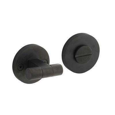 Intersteel Rozet Toilet-/Badkamersluiting ø55x8mm PVD Zwart