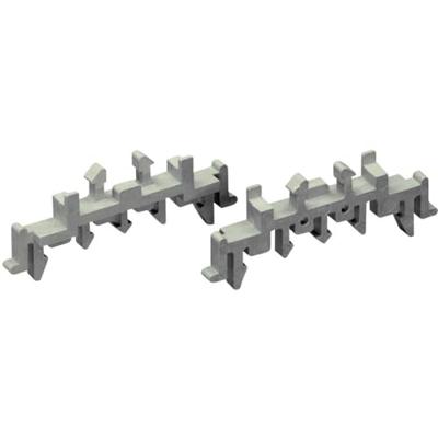Combivoet 288-002 Grijs 10 stuk(s) WAGO 288-002