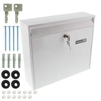 Burg Wächter POTSDAM 877 W Potsdam 877 W Brievenbus Plaatstaal Wit - thumbnail