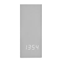 TFA Dostmann 60.2041.15 Tafelklok Kwarts Grijs, Geel - thumbnail