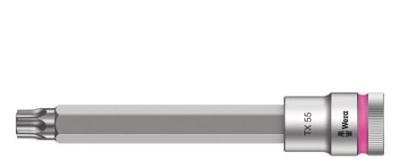 Wera 8767 C HF TORX® TORX® Zyklop Bit/dop-combinatie met 1/2" Aandrijving met Vasthoudfunctie , TX 55 x 140 mm - 1 stuk(s) - 05003857001 Wera 8767 C HF TORX® TORX® Zyklop Bit/dop-combinatie met 1/2" Aandrijving met Vasthoudfunctie , TX 55 x 140 mm - 1 stuk(s) - 05003857001