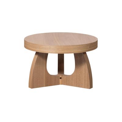 WOOOD Ronde Bijzettafel 'Tala' 55cm, kleur Naturel