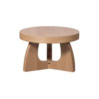 WOOOD Ronde Bijzettafel 'Tala' 55cm, kleur Naturel - thumbnail