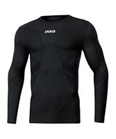 JAKO 6456 Longsleeve Comfort Gerecycled - Zwart - XXL - thumbnail