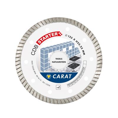 Carat CSMM115300 Diamantzaagblad voor droogzagen - 125x22,23x10mm - Tegels/Natuursteen - CDBS115300