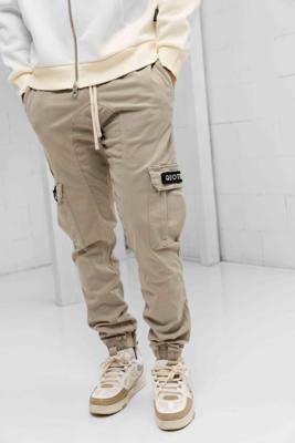 Quotrell Ryder Cargo Broek Heren Beige - Maat M - Kleur: Beige | Soccerfanshop