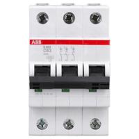 ABB 2CDS253001R0634 S203-C63 Zekeringautomaat 3-polig - thumbnail
