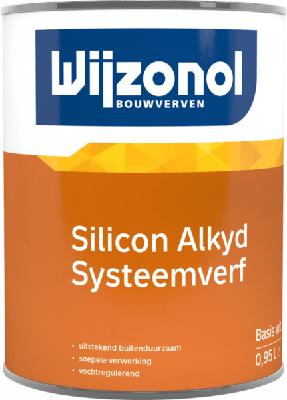 Wijzonol Silicon Alkyd Systeemverf - 500ml