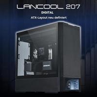 Lian Li LANCOOL 207 Midi-tower Behuizing, PC-behuizing, Gaming-behuizing Zwart - thumbnail