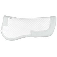 Pagony Zadelonderlegger bont wit maat:full - thumbnail