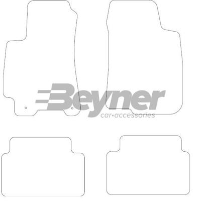 Automatten passend voor Daewoo Lanos 1997 4-delig BL1111404