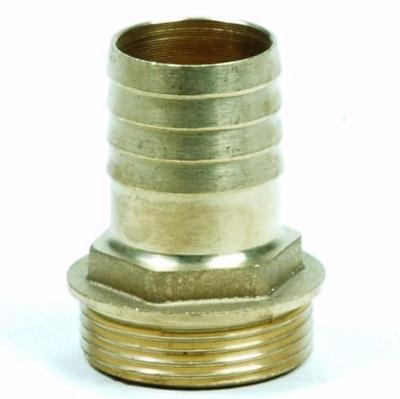 Slangpilaar - zeskant - buitendraad x slangtule - 1" x 32 mm