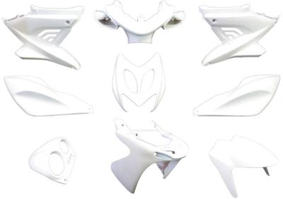Edge Plaatset 9-delig voor yamaha aerox tot bouwjaar 2014 - mat wit