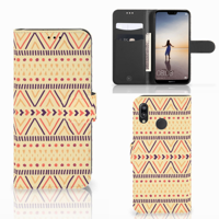 Huawei P20 Lite Telefoon Hoesje Aztec Yellow - thumbnail
