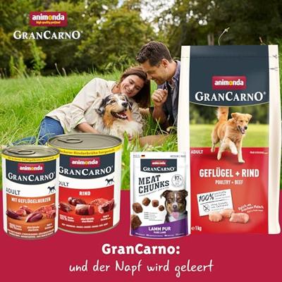 ANIMONDA Meat Chunks Lamb - traktatie voor hond - 60g