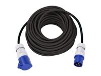 Max Hauri 162413 Stroom Verlengkabel 16 A Blauw, Zwart 15.00 m H07RN-F 3G 1,5 mm² - thumbnail