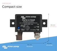 Victron Energy Cyrix-Li-Last 12 / 24V-23 CYR010230450 Relais met microprocessorbesturing - thumbnail