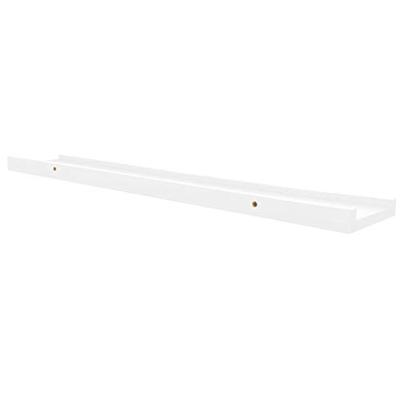 VidaXL Fotoplanken 2 st 80x9x3 cm mdf wit