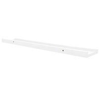 VidaXL Fotoplanken 2 st 80x9x3 cm mdf wit - thumbnail