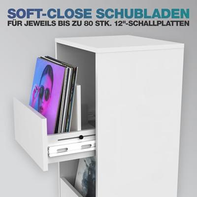 Glorious Vinyl Vault White platenkast