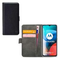 Mobilize Classic Gelly Wallet Book Case Motorola Moto E7 Black - thumbnail