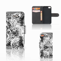 Telefoonhoesje met Naam Apple iPhone 5C Skulls Angel - thumbnail