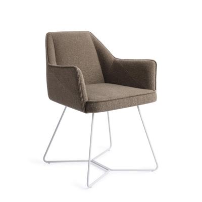 Jesper Home Eetkamerstoel 'Tome' Beehive White, kleur Idaho Potato