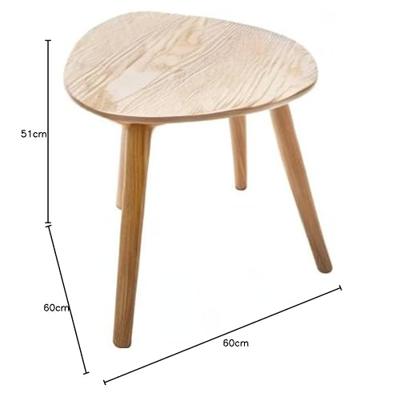 Set van 3 tafels Atmosphera Mileo Natuurlijk