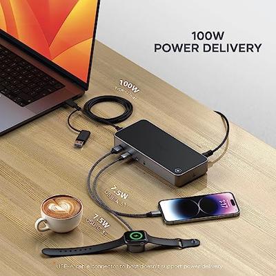 Satechi Triple 4K display docking station - Space Gray