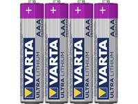 Varta Batt va ultra lithium aaa krt a 4 - thumbnail