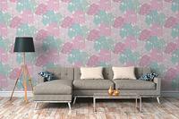 Architects Paper Floral Impression - Roze - Bloemrijk - 377535 - thumbnail