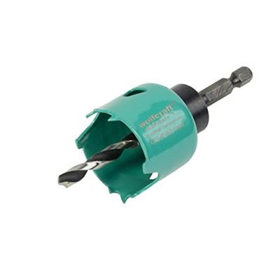 Wolfcraft Carbonstalen gatenzaag | Ø40mm | 1 stuk - 5965000 Wolfcraft Carbonstalen gatenzaag | Ø40mm | 1 stuk - 5965000