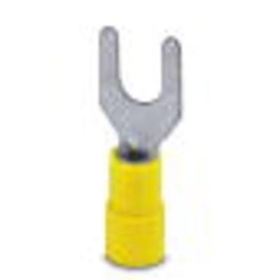 Phoenix Contact 3240044 Vorkkabelschoen 4 mm² 6 mm² Schachtdiameter=6.50 mm Deels geïsoleerd Geel 25 stuk(s)