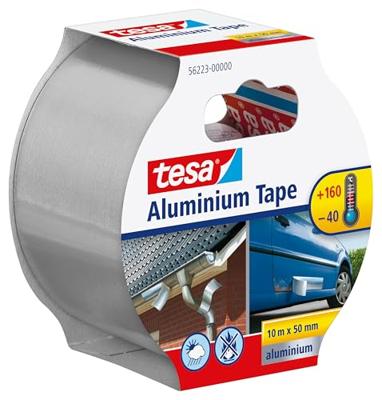 tesa 56223-00000-11 Aluminium tape Zilver (l x b) 10 m x 50 mm 1 stuk(s)