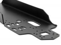 Heavy duty main chassis 2.5mm (6061/black) - thumbnail