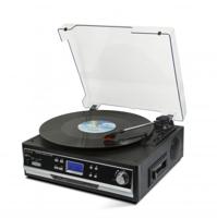 Technaxx TX-22+ USB-platenspeler Belt drive Zwart - thumbnail