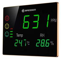 BRESSER CO2-meter Smile XXL met verkeerslicht en extra groot led-display - thumbnail