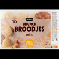 Jumbo Brunch Broodjes Mix 12 Stuks 300 g - thumbnail