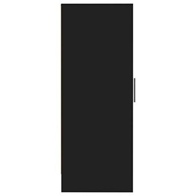 Schoenenkast 32x35x92 cm spaanplaat zwart Schoenenkast 32x35x92 cm spaanplaat zwart