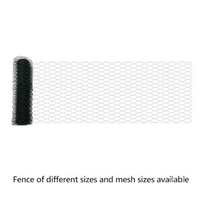 VidaXL Hexagon hek groen 0,4 x 100 m pvc