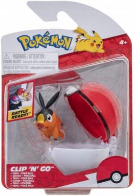 Pokemon Figure - Tepig + Poke Ball (Clip 'n' Go) Pokemon Figure - Tepig + Poke Ball (Clip 'n' Go)